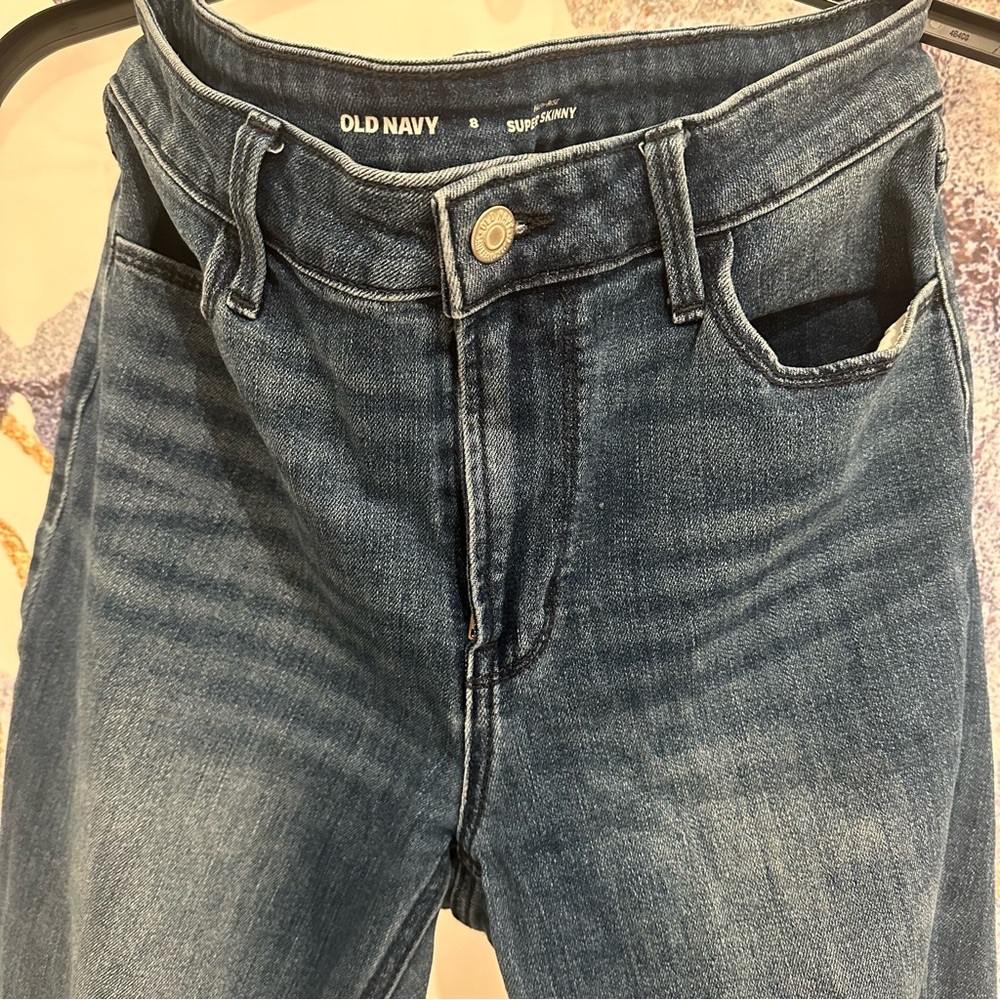 Old Navy High Rise Super Skinny, size 8